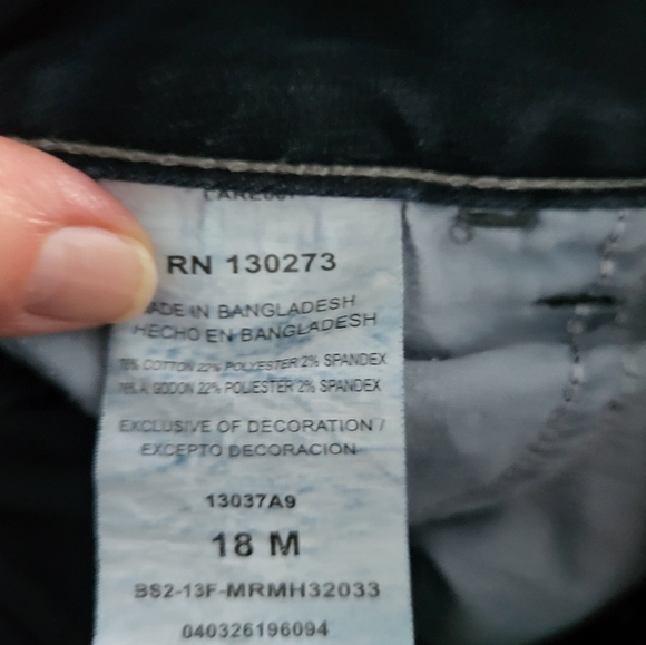 Women's Dark Blue, Lee by Rider,  size 18 jeans - Picture 4 of 4